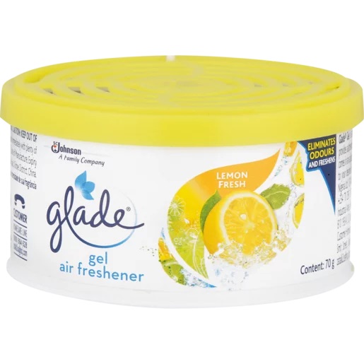 Glade Gel Air freshener Car Citrus 70g RRP £1.50 CLEARANCE XL 59p or 2 for £1